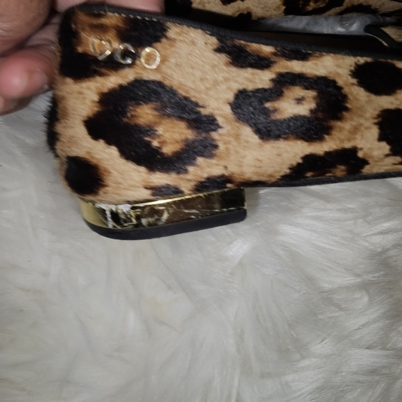 CHARLOTTE olympia Women's Leopard Print Ballet Flats sz 36=6 - Picture 5 of 10